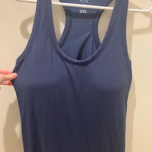 Klassy Network Deep Blue Tank Top